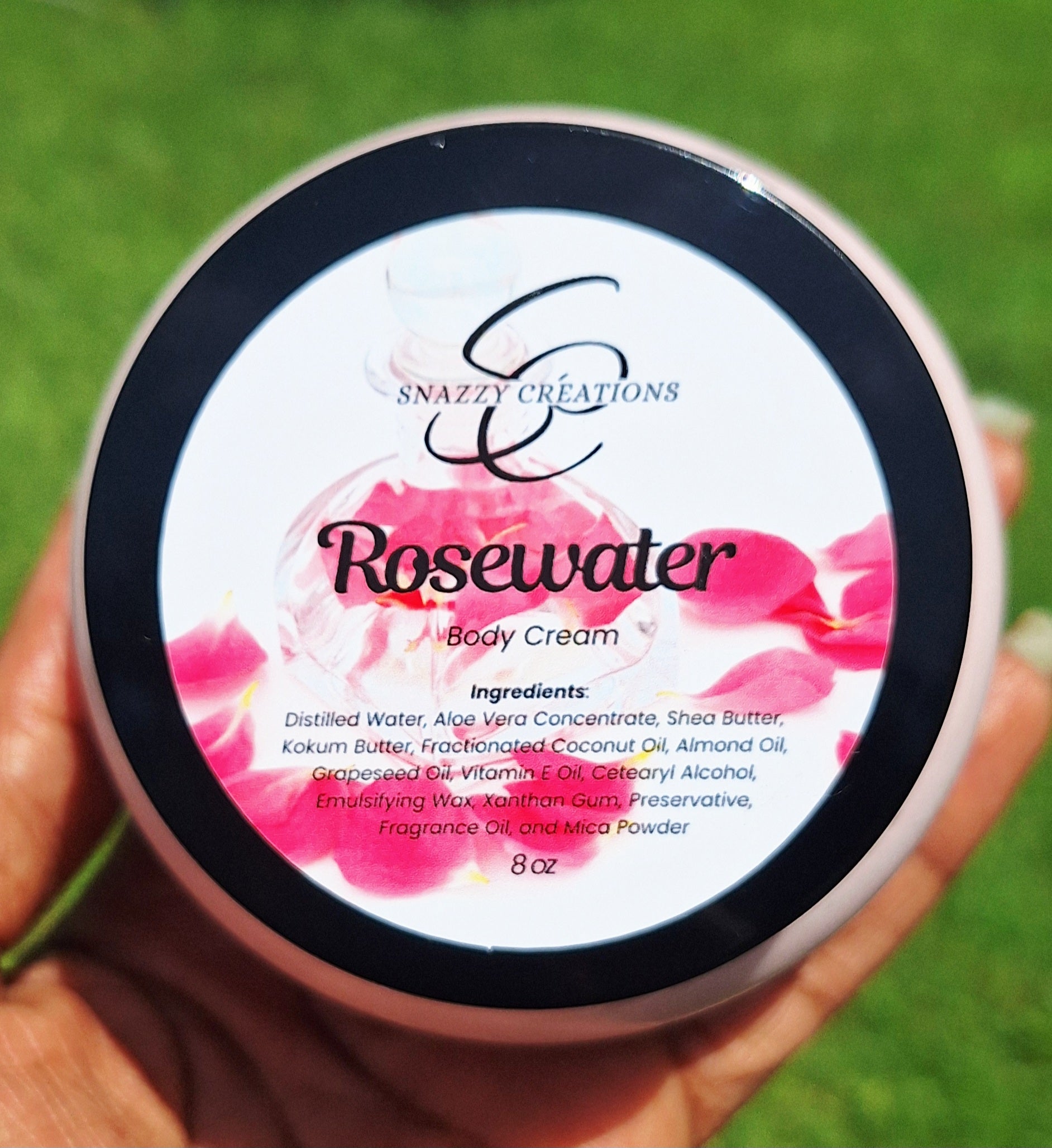 Rosewater Body Cream