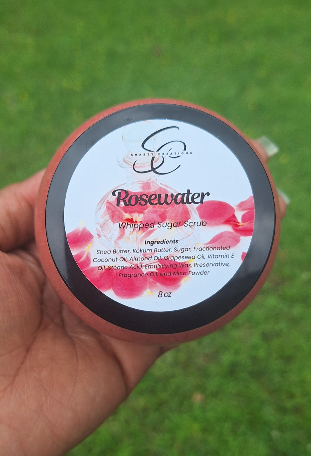 Rosewater Sugar Scrub