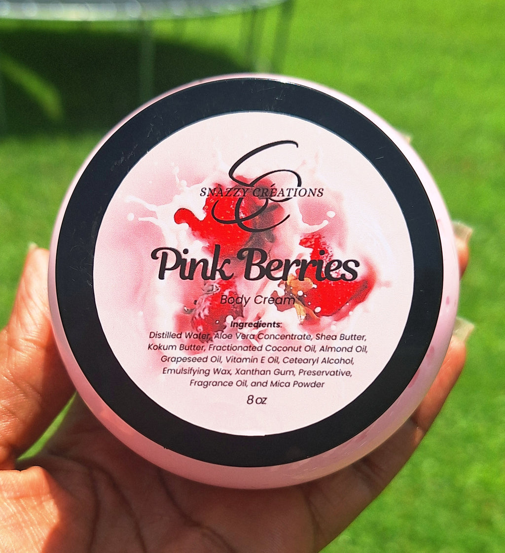 Pink Berries Body Cream
