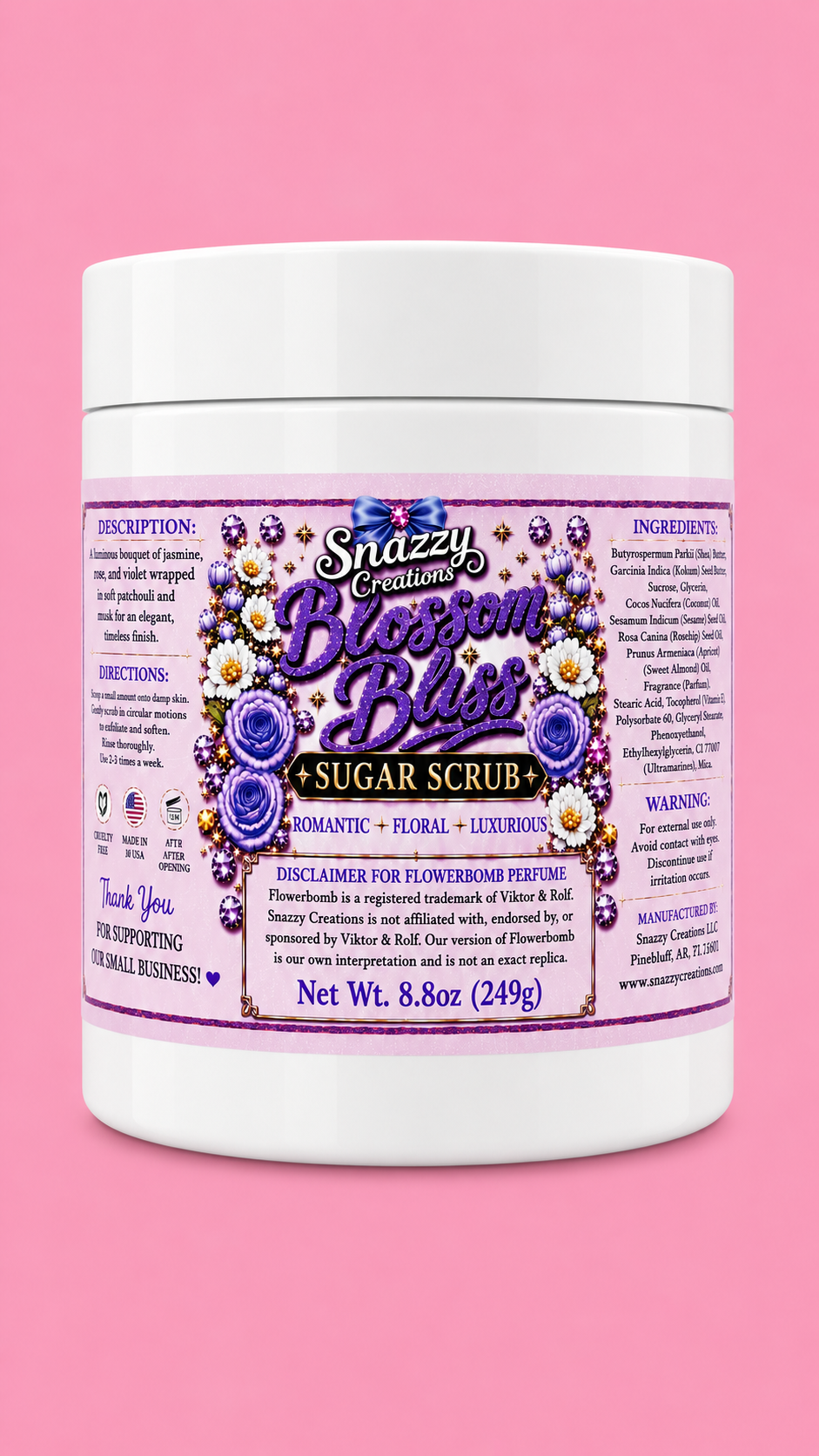 Blossom Bliss Sugar Scrub