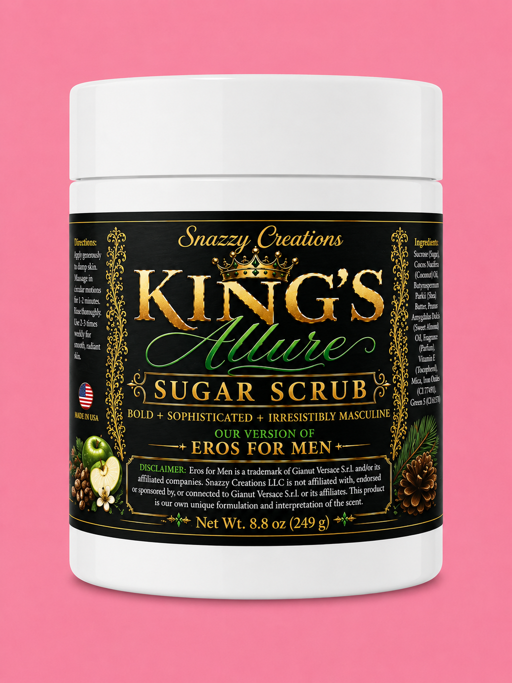 Kings Allure Sugar Scrub