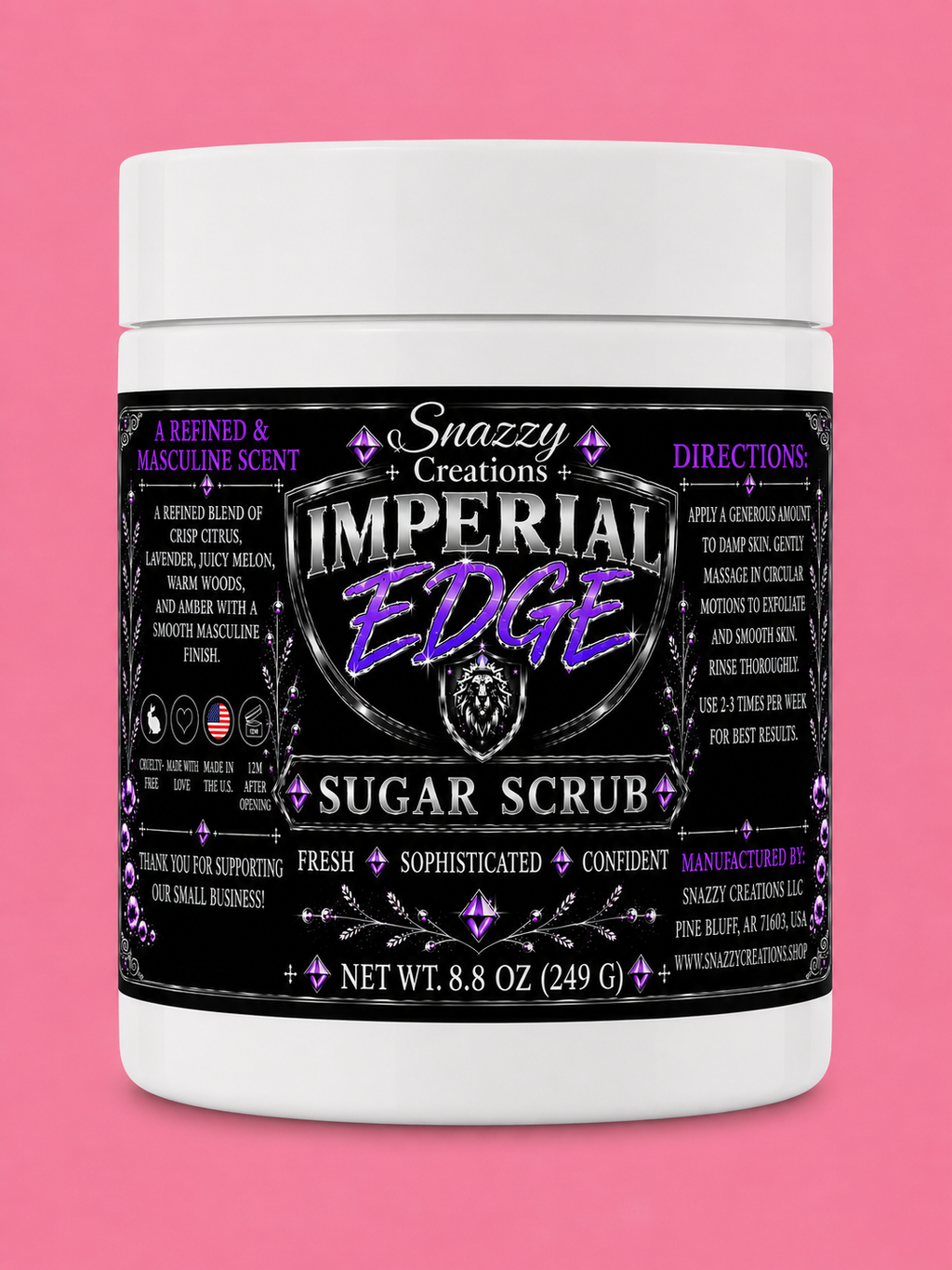 Imperial Edge Sugar Scrub