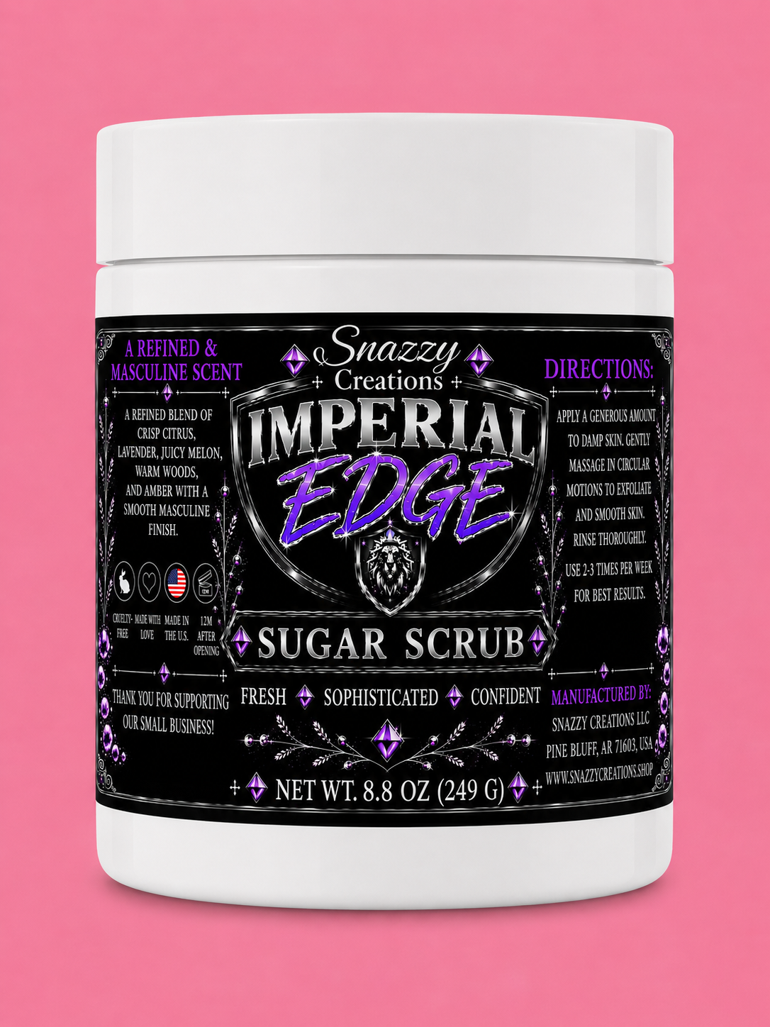 Imperial Edge Sugar Scrub