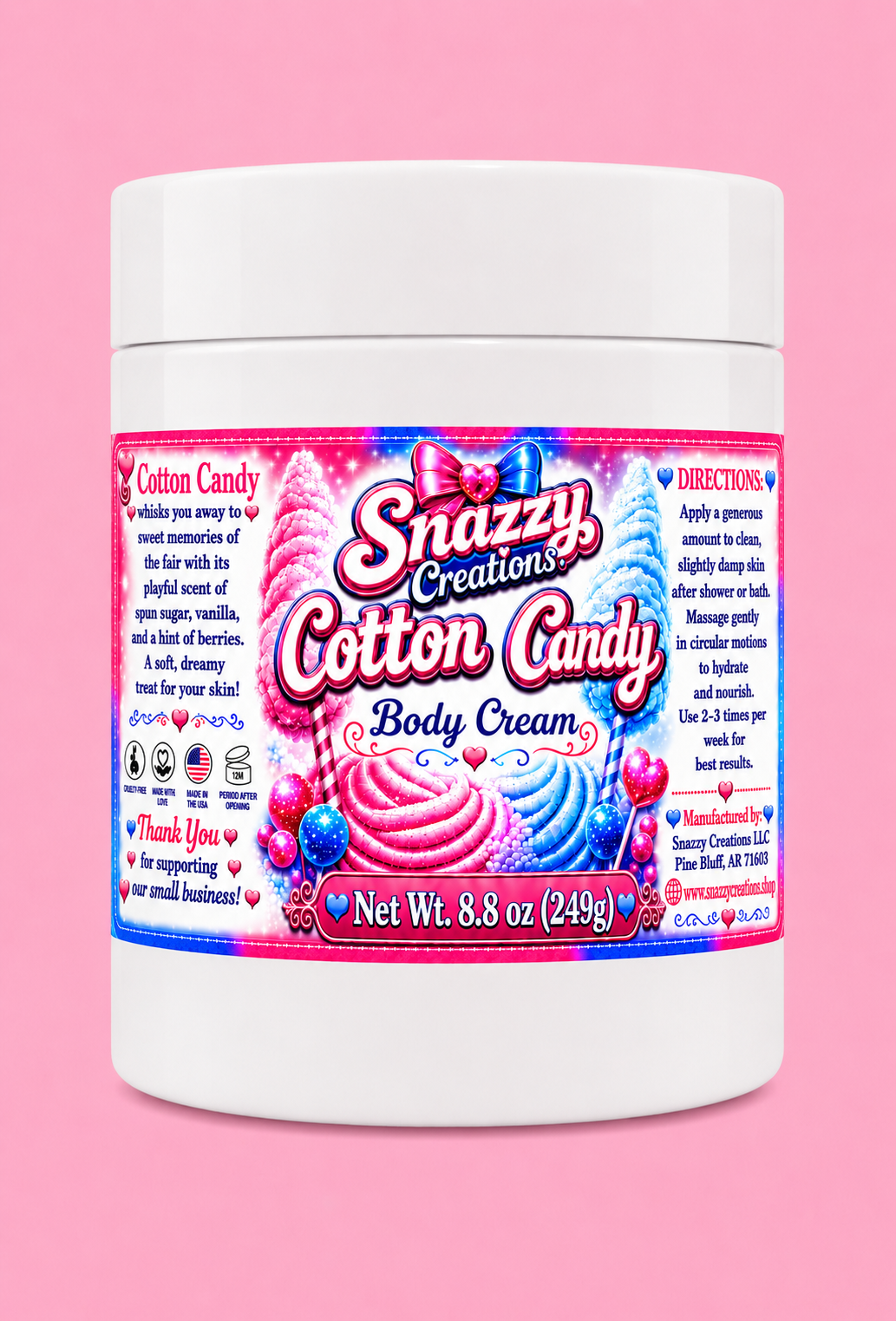 Cotton Candy Body Cream