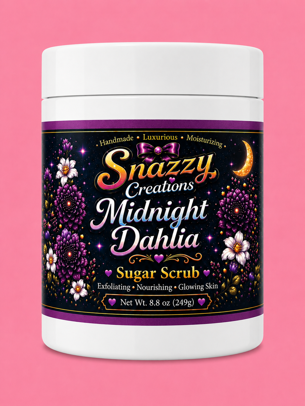 Midnight Dahlia Sugar Scrub