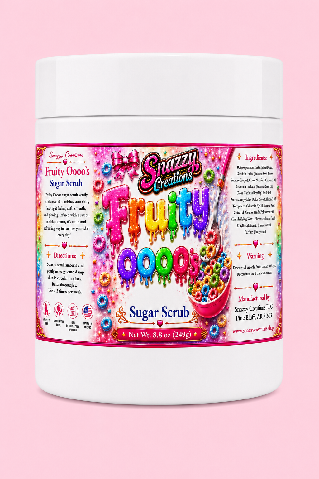 Fruity Oooo's Sugar Scrub